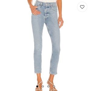 AGOLDE Jeans, Size 26. Nico High Rise Slim Jean in Cliffside wash
